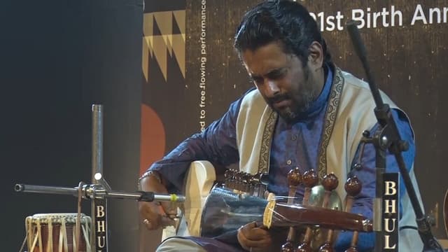 Dhun in Mishra Kafi | Sarod-Sitar jugalbandi by Indro Roy Chowdhury& Sougata Roy Chowdhury