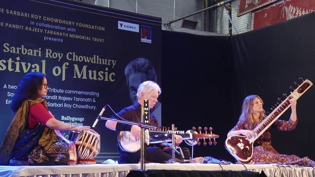Sarod & Sitar Duet | Bruce Hamm & Joanna Mack